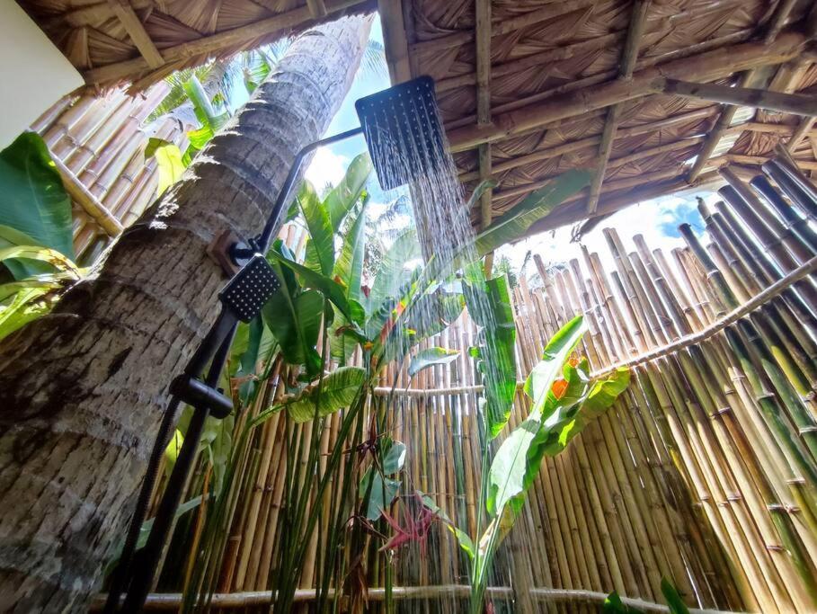 The Bamboo Houses - Tropical Garden & Empty Beach General Luna  Kültér fotó