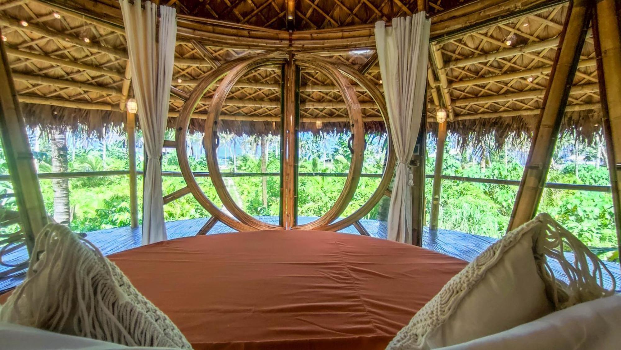The Bamboo Houses - Tropical Garden & Empty Beach General Luna  Kültér fotó